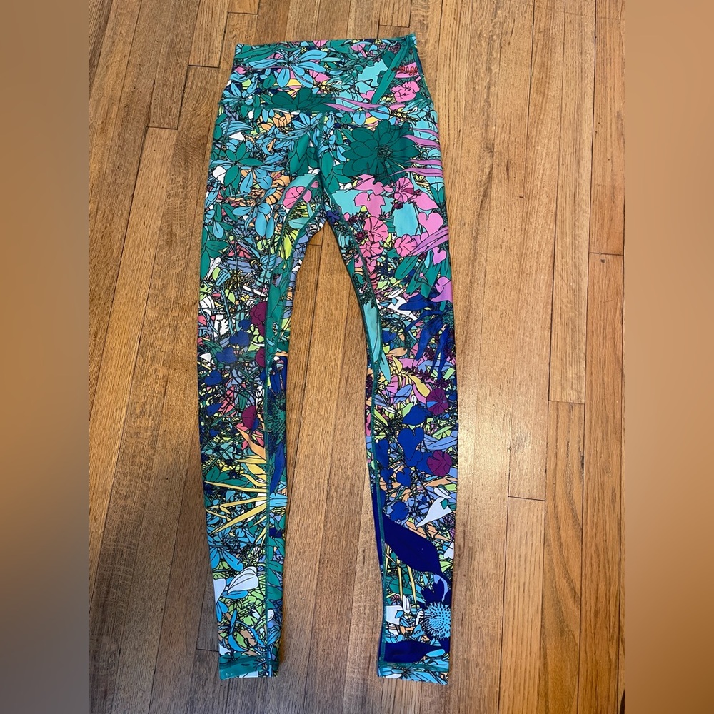 Floral Brooklyn boulder tights size 4